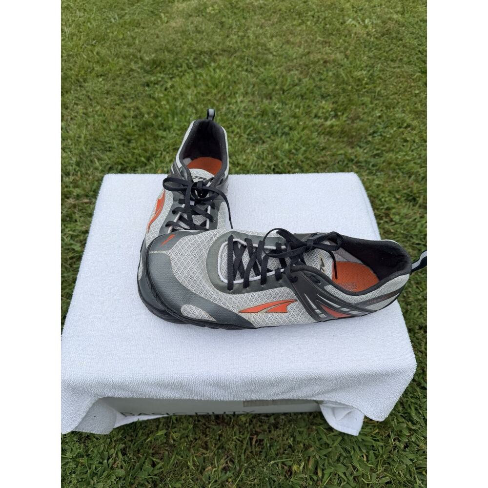 Altra Men’s Low Top Lace Up Athletic Sneakers Gray Black Orange A11141 - Picture 3 of 7